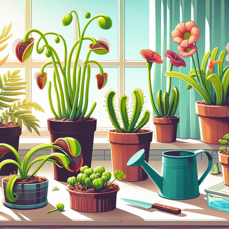 Como cultivar plantas carnívoras em casa de maneira simples