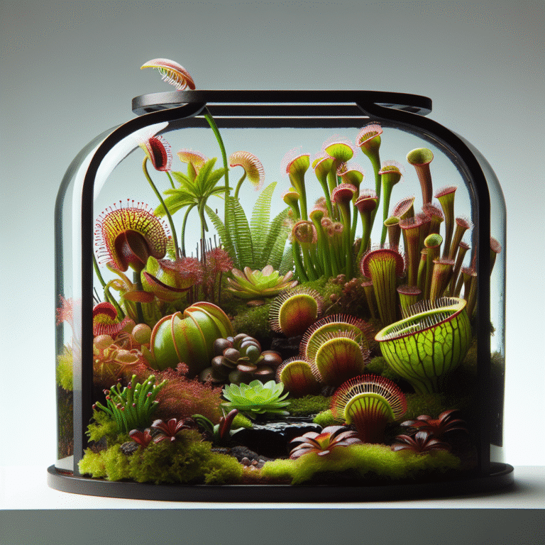 Como montar um terrário perfeito para plantas carnívoras