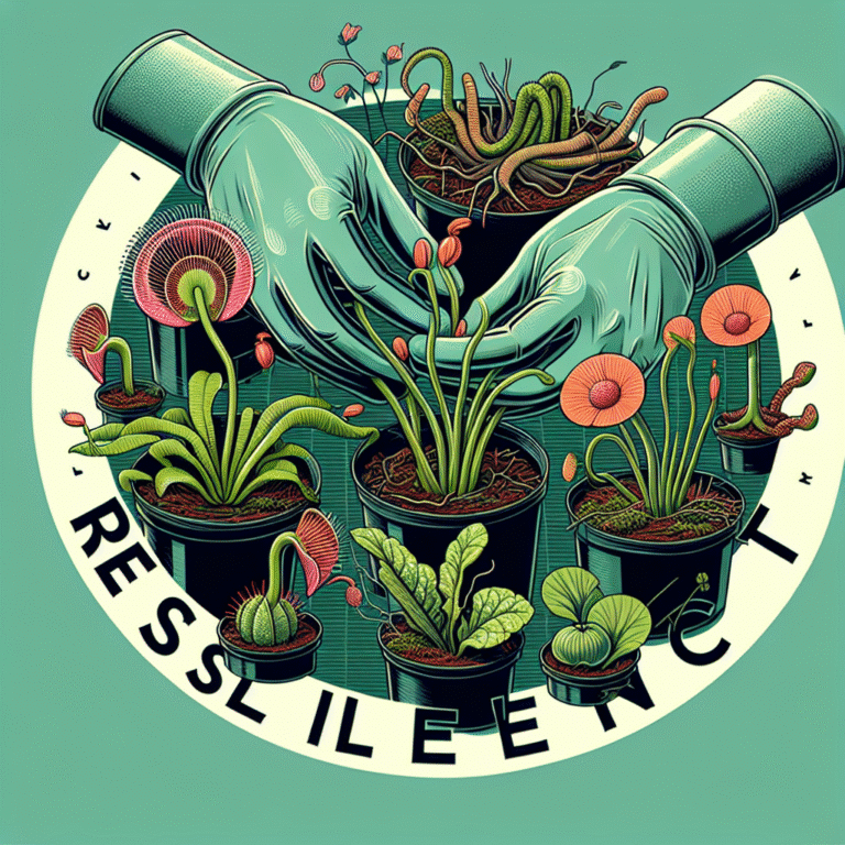 Dicas para Cultivar Plantas Carnívoras Resilientes