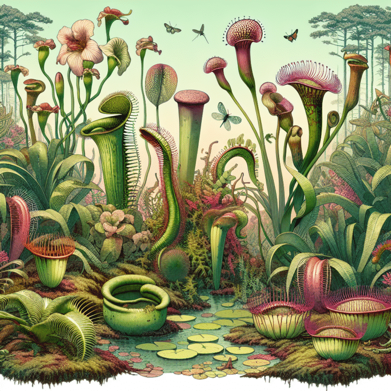 Como criar um ambiente ideal para suas plantas carnívoras