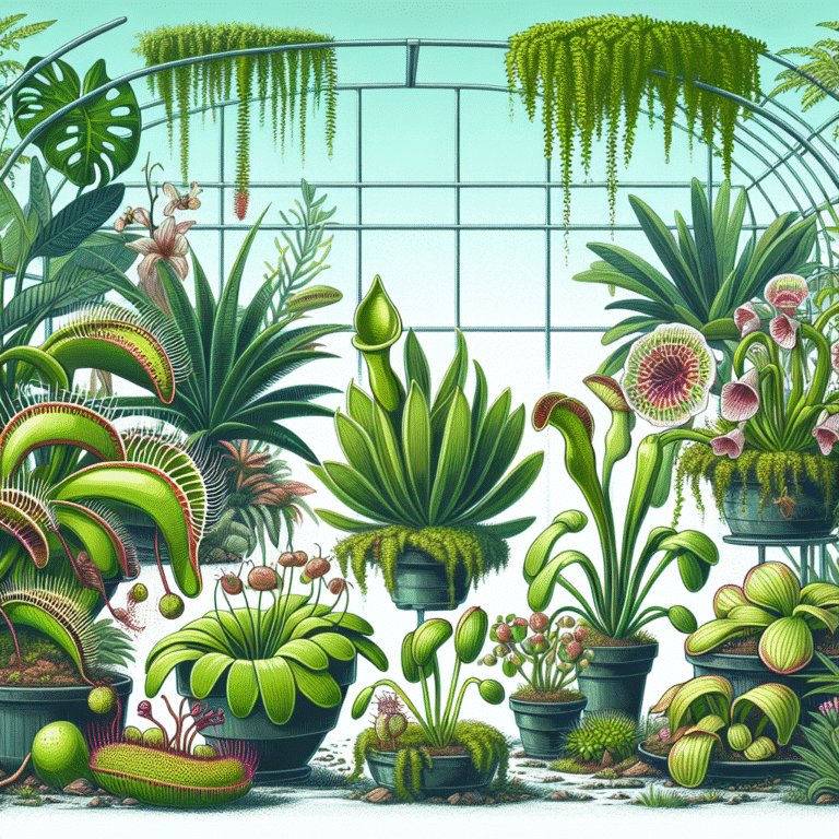 Cultivar plantas carnívoras: segredos do sucesso