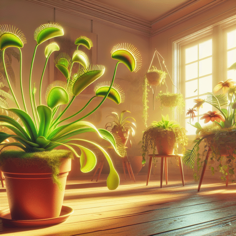Venus Flytrap: O Fascínio das Plantas Carnívoras em Casa