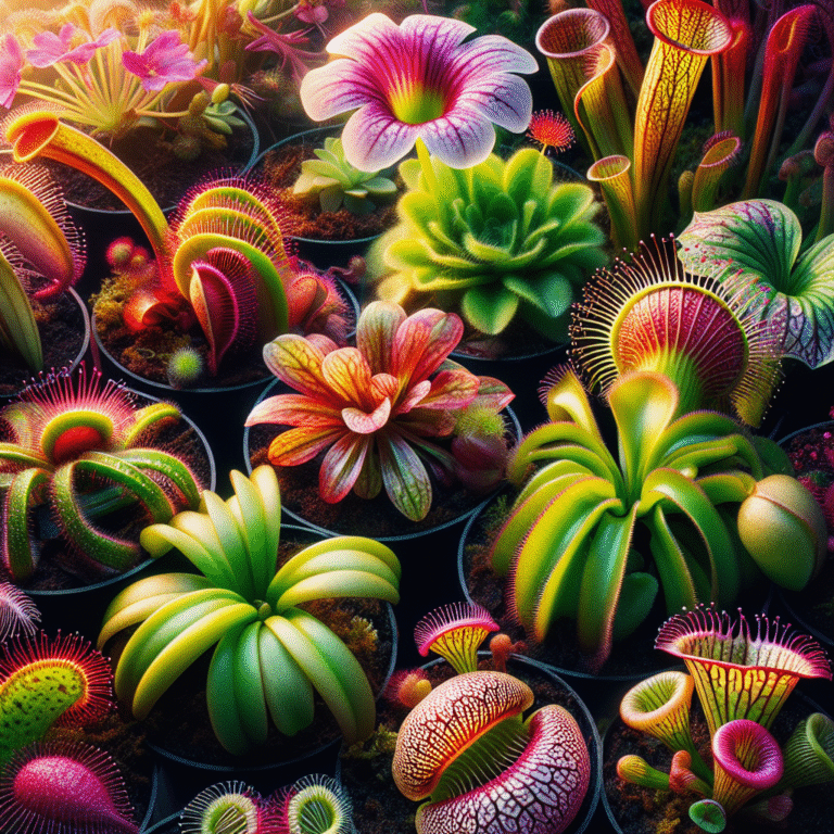 As melhores plantas carnívoras para cultivo indoor