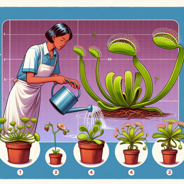 Como utilizar água destilada no cultivo de plantas carnívoras