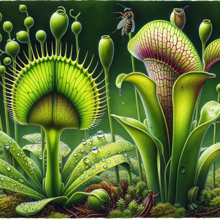 venn flytrap e sarracenia: uma introdução às plantas carnívoras