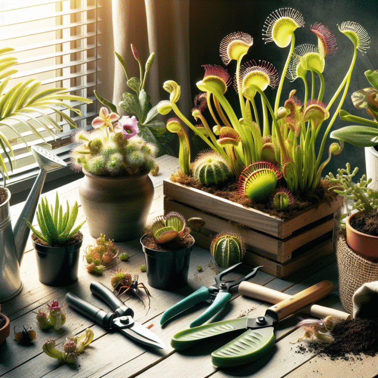 Como escolher as melhores plantas carnívoras para cultivar em casa