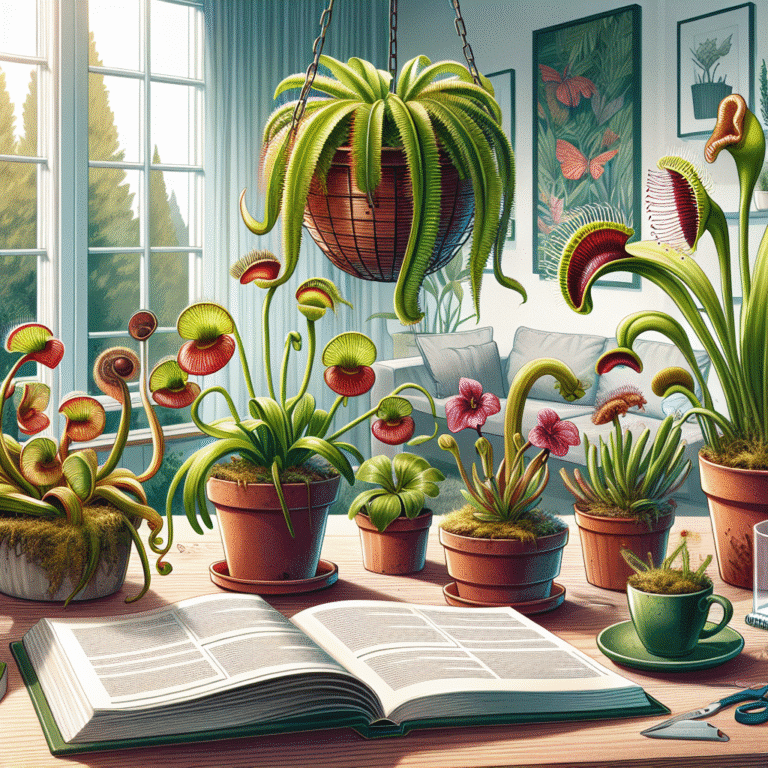Erros comuns ao cultivar plantas carnívoras em casa