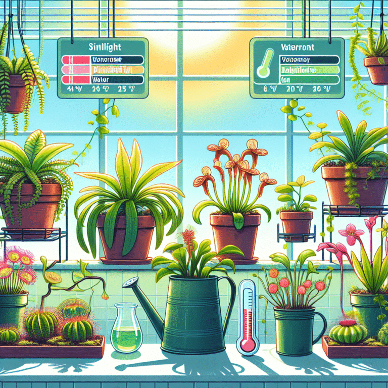 Cuidados com plantas carnívoras indoors