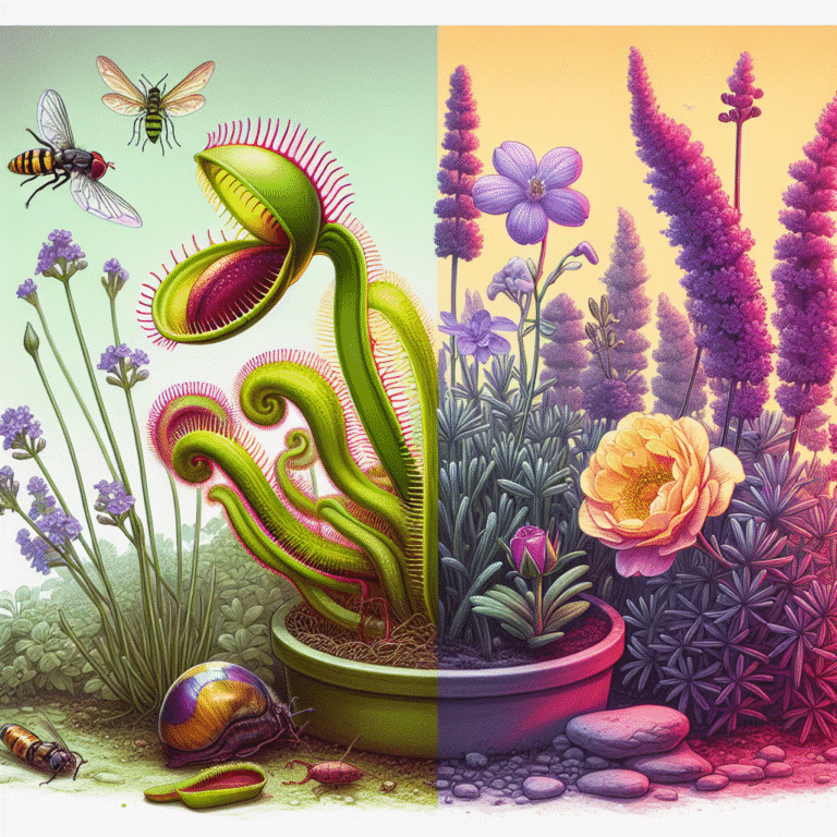 Diferenças entre plantas carnívoras e comuns