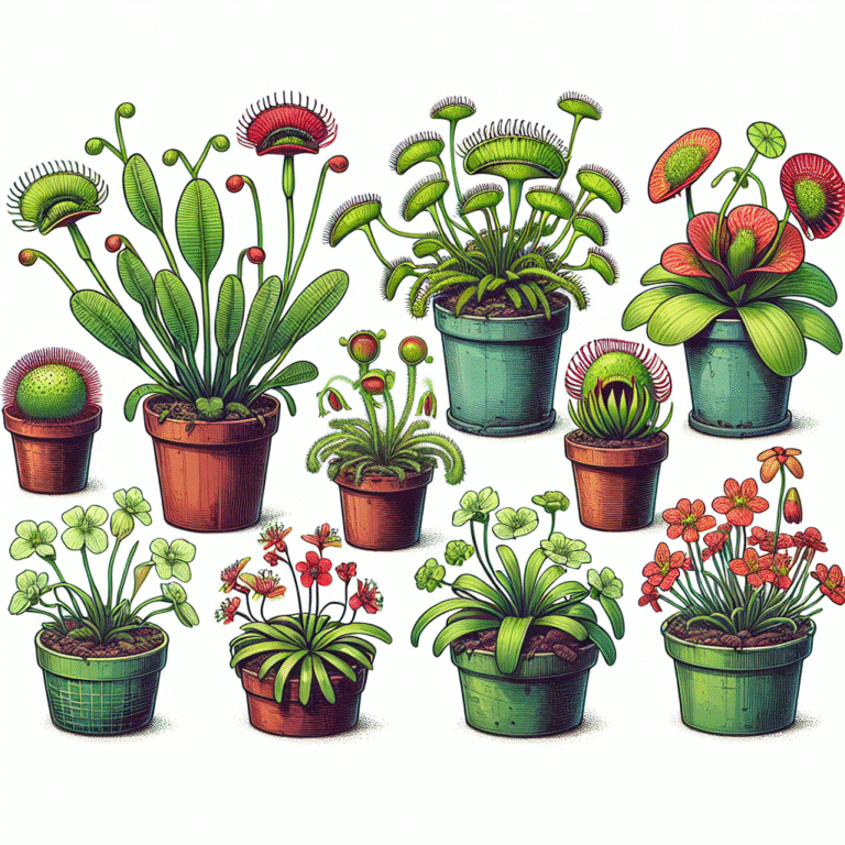 Plantas carnívoras pequenas e fáceis de cuidar