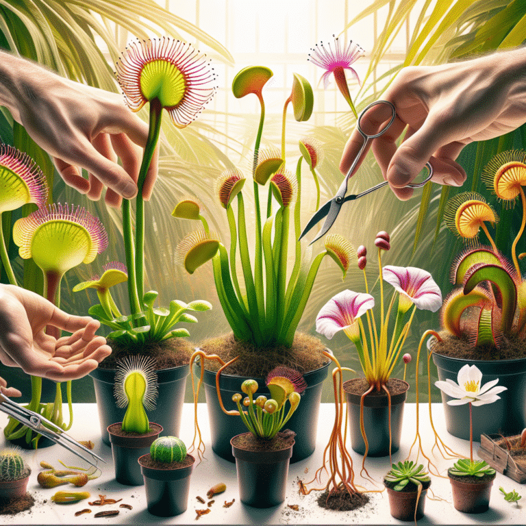 Como alimentar suas plantas carnívoras de maneira eficaz