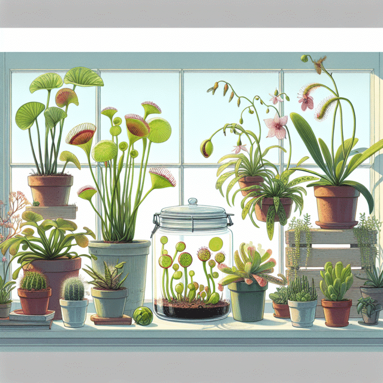 As Melhores Espécies de Plantas Carnívoras para Interiores