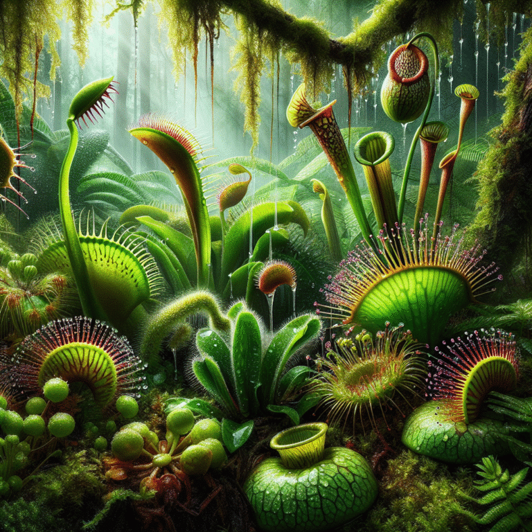 A importância da umidade no cultivo de plantas carnívoras
