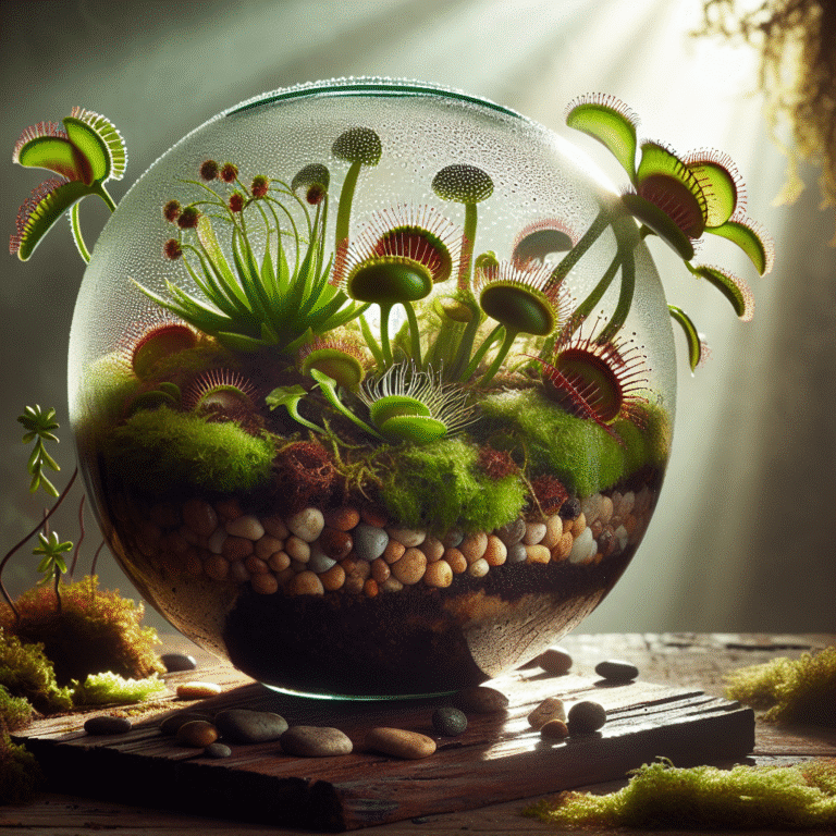 Como Criar um Terrário com Venus Flytrap e Sarracenia