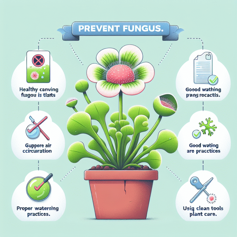 Estratégias para evitar fungos em plantas carnívoras