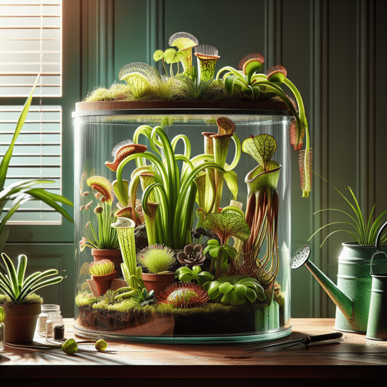 Como cultivar terrários com plantas carnívoras em casa