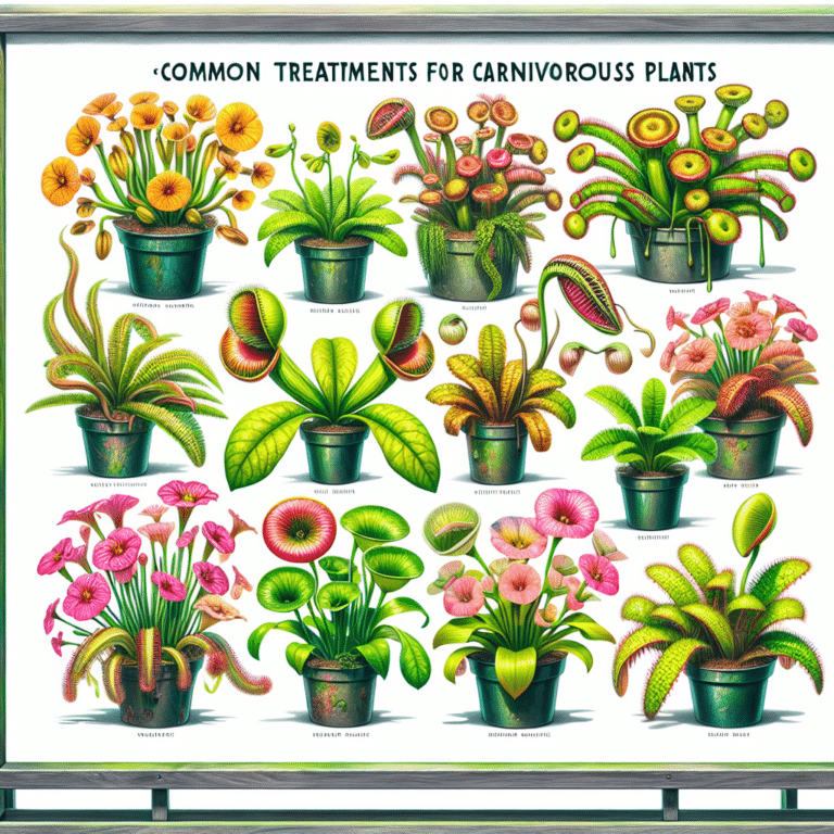 Como tratar doenças comuns em plantas carnívoras