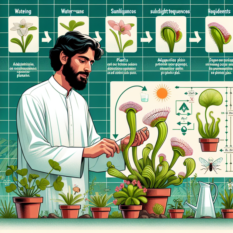 Como adaptar plantas carnívoras ao seu estilo de vida
