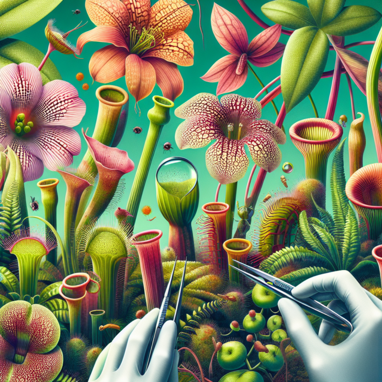 Como tratar doenças comuns em plantas carnívoras