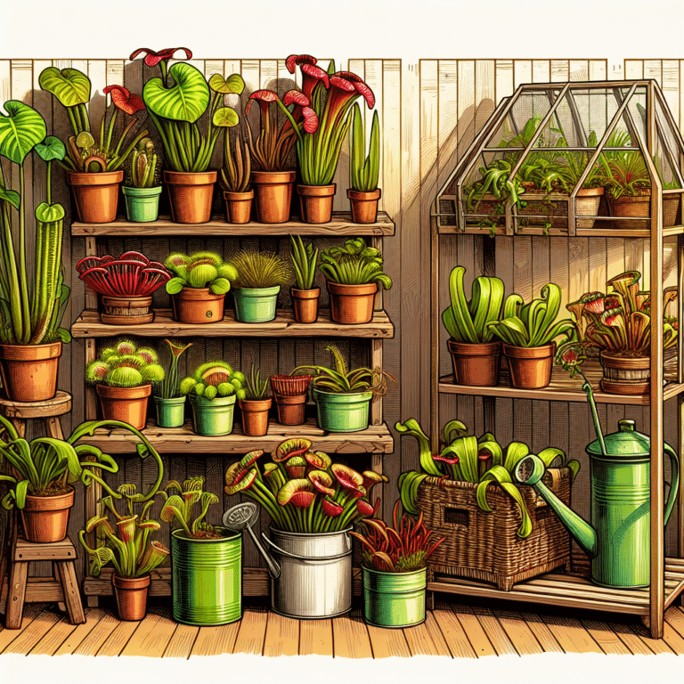 Estufas caseiras para manter suas plantas carnívoras saudáveis