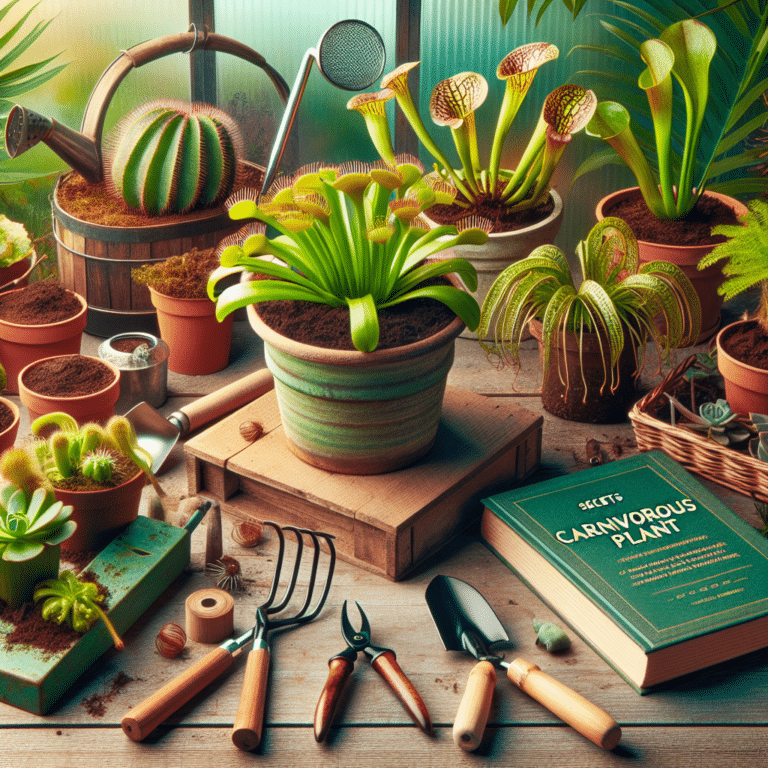 Os segredos para o sucesso no cultivo de plantas carnívoras