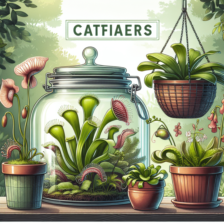 Os melhores recipientes para cultivar plantas carnívoras
