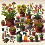Cuidados fundamentais para o cultivo de plantas carnívoras em vasos.