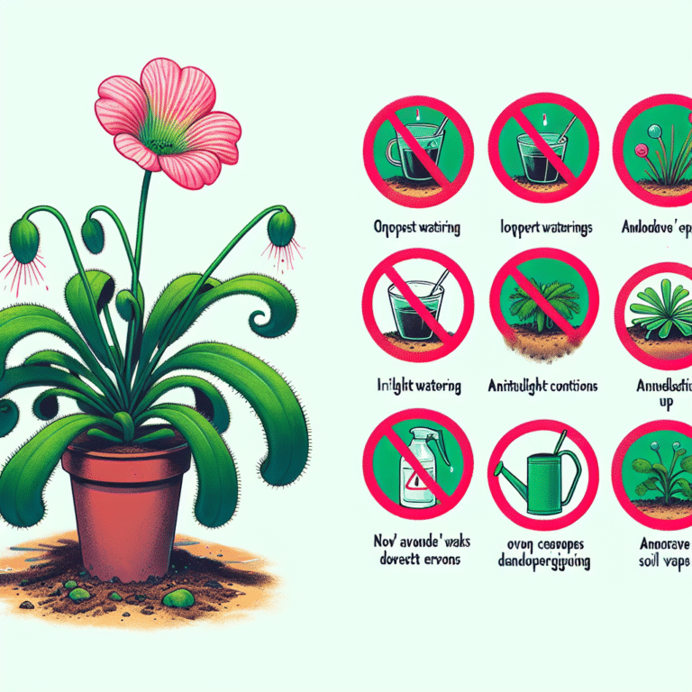 Erros comuns no cultivo de plantas carnívoras e como evitá-los