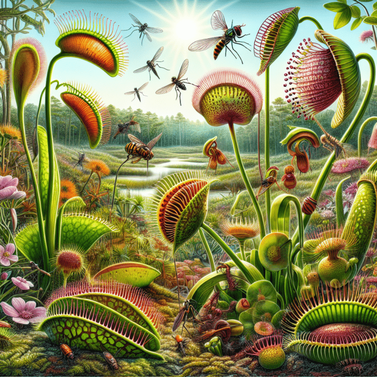 Plantas carnívoras e seu papel no ecossistema