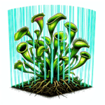 O papel da luz UV no crescimento de plantas carnívoras