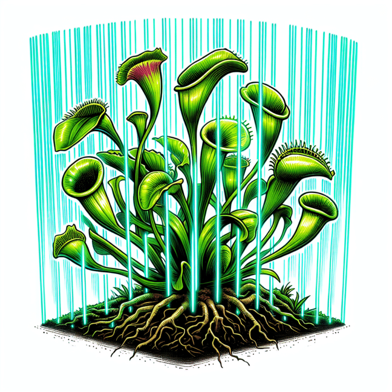 O papel da luz UV no crescimento de plantas carnívoras