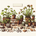 Decoração com plantas carnívoras DIY