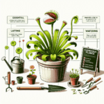 Cuidados fundamentais para o cultivo de plantas carnívoras em vasos.